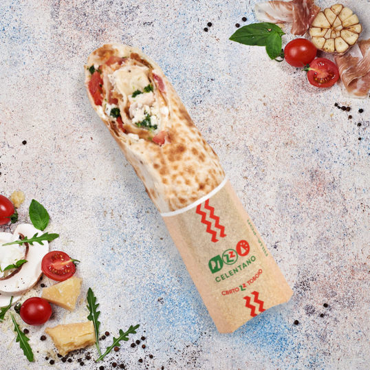 Піца-рол з куркою та фетою